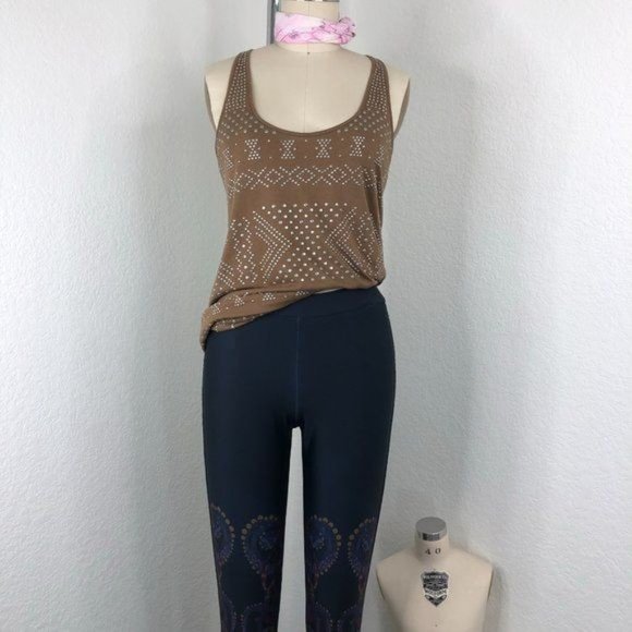 Torn by Ronny Kobo Studded Racerback Tank Top - Picture 5 of 10